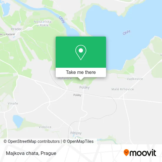 Карта Majkova chata