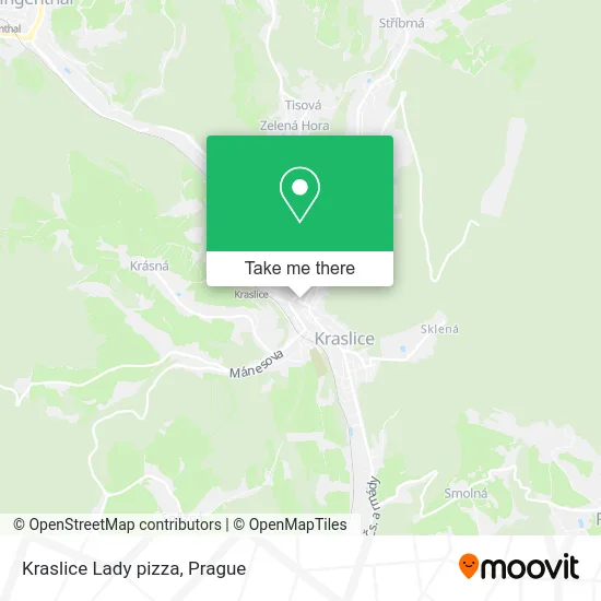 Карта Kraslice Lady pizza