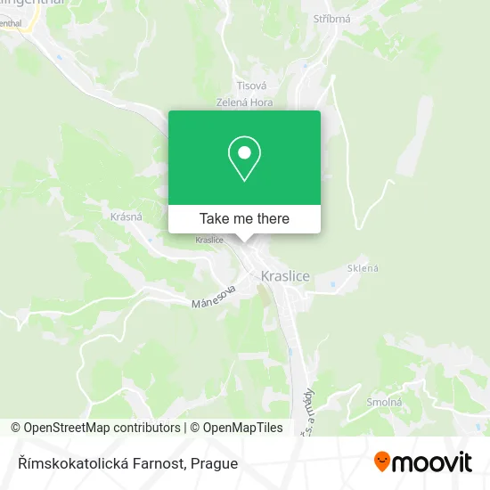 Карта Římskokatolická Farnost