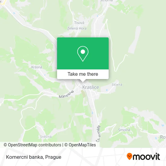 Карта Komercni banka