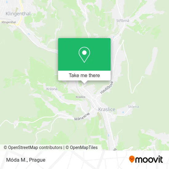 Карта Móda M.