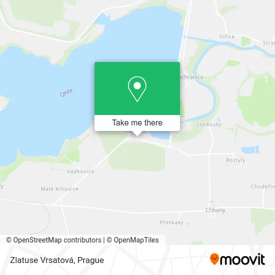 Карта Zlatuse Vrsatová