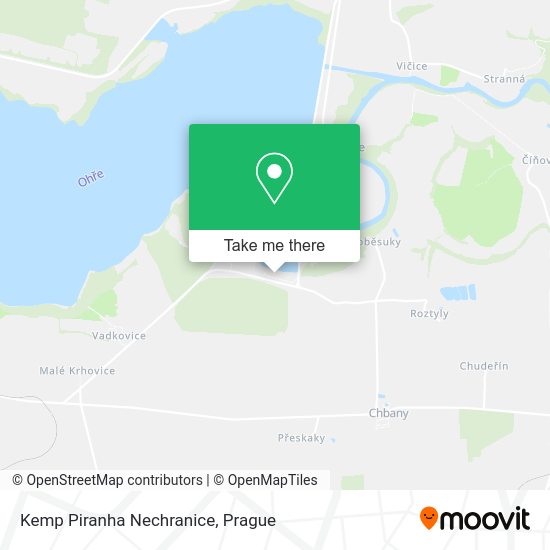 Карта Kemp Piranha Nechranice