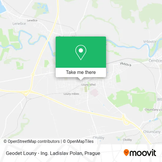 Карта Geodet Louny - Ing. Ladislav Polan