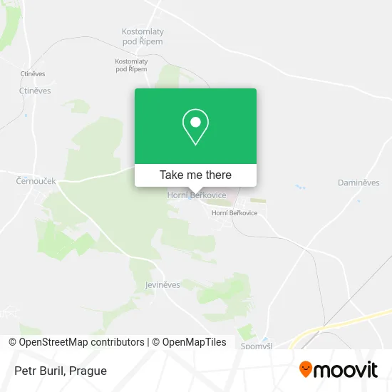 Карта Petr Buril