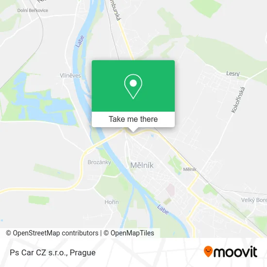 Ps Car CZ s.r.o. map