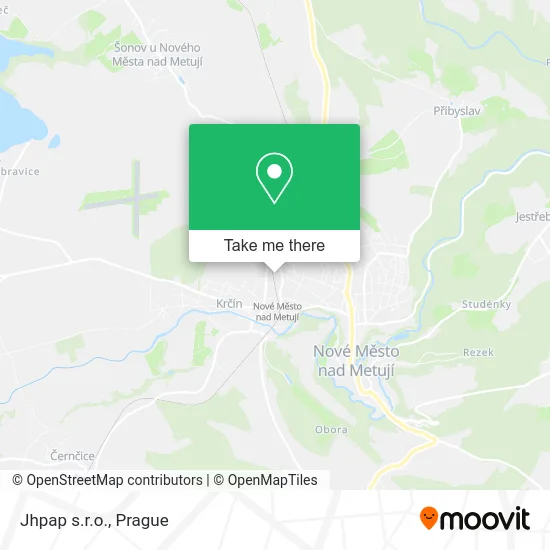 Карта Jhpap s.r.o.