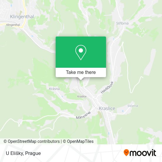 Карта U Elišky