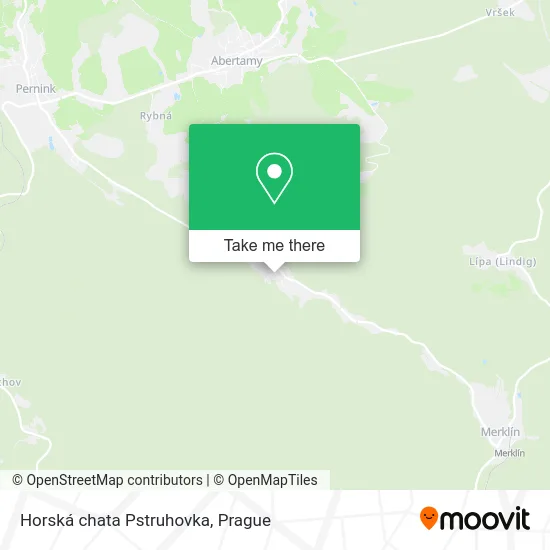 Карта Horská chata Pstruhovka