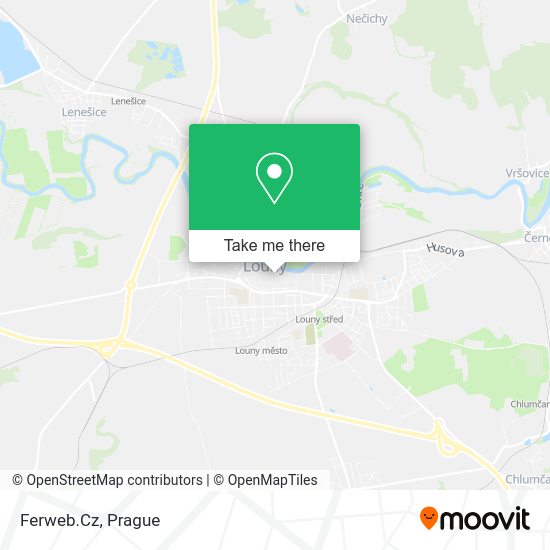 Карта Ferweb.Cz