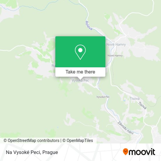 Карта Na Vysoké Peci