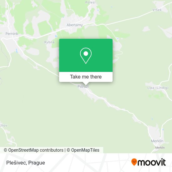 Карта Plešivec