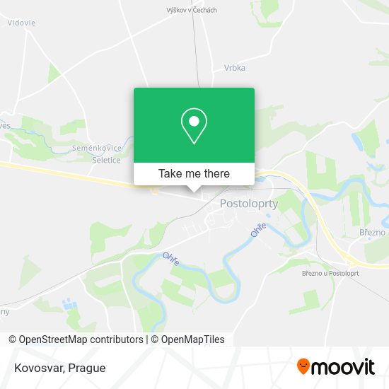 Карта Kovosvar