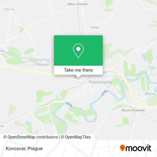 Карта Kovosvar