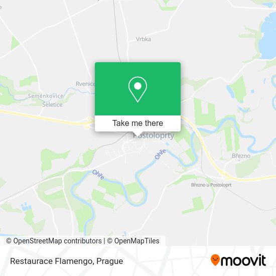 Карта Restaurace Flamengo