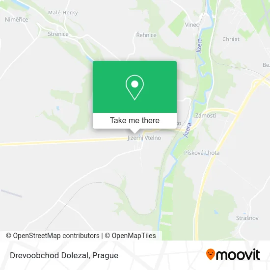 Карта Drevoobchod Dolezal