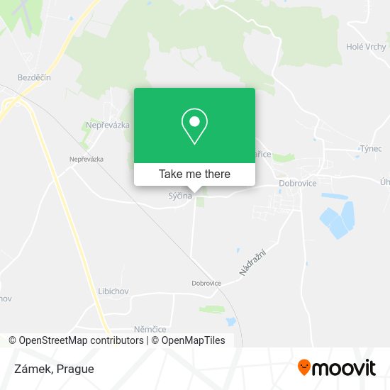 Карта Zámek