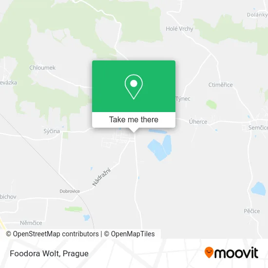 Карта Foodora Wolt