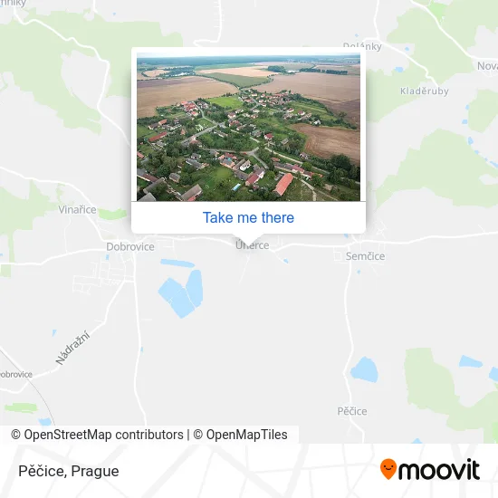 Карта Pěčice