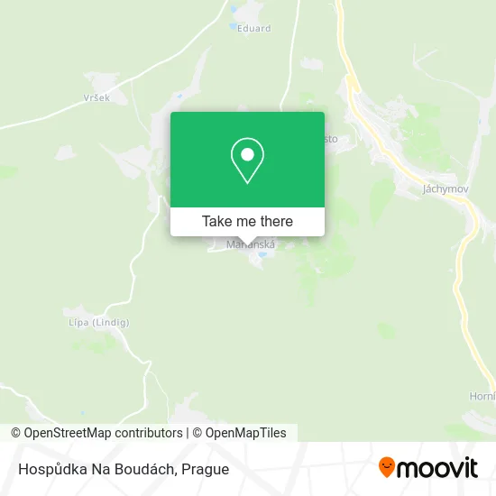 Карта Hospůdka Na Boudách