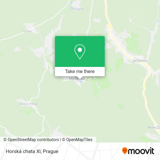 Карта Horská chata Xl
