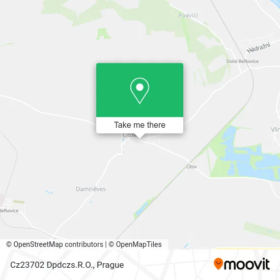 Карта Cz23702 Dpdczs.R.O.