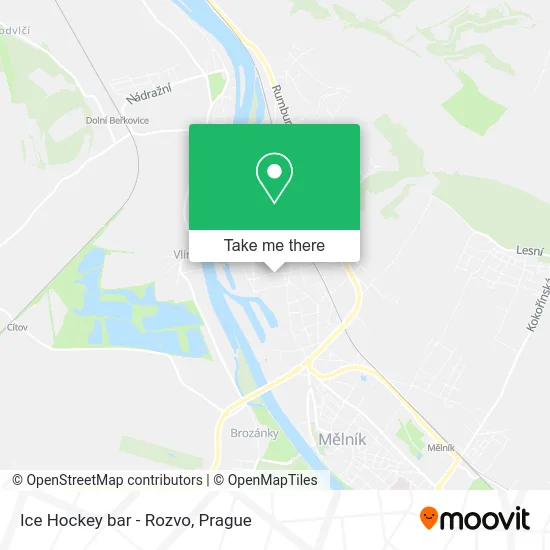 Карта Ice Hockey bar - Rozvo