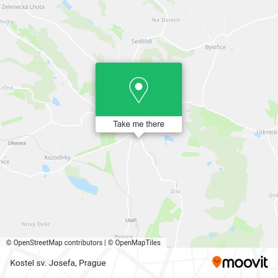 Карта Kostel sv. Josefa