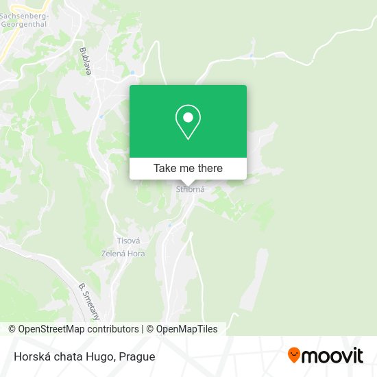 Карта Horská chata Hugo