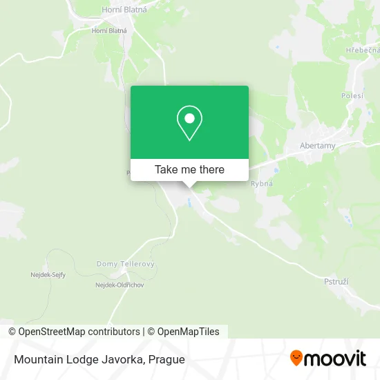Карта Mountain Lodge Javorka