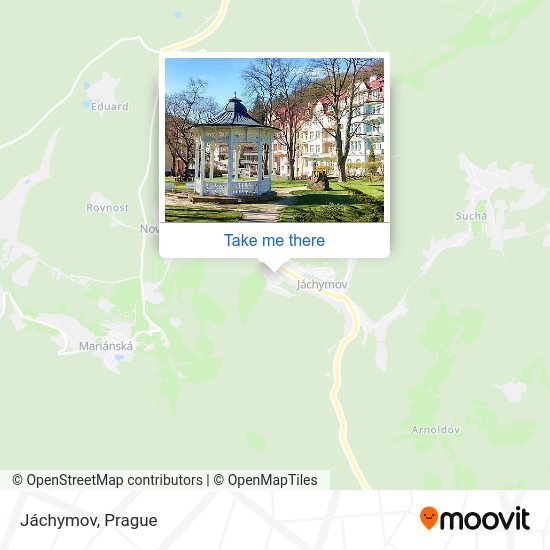 Карта Jáchymov
