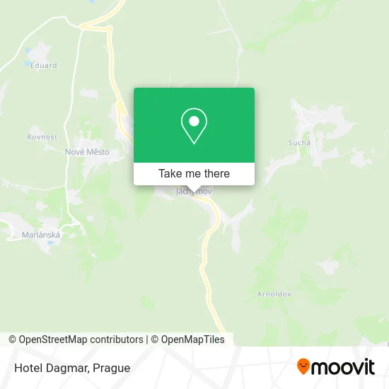 Карта Hotel Dagmar