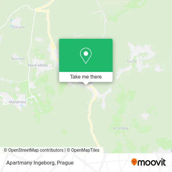 Карта Apartmany Ingeborg