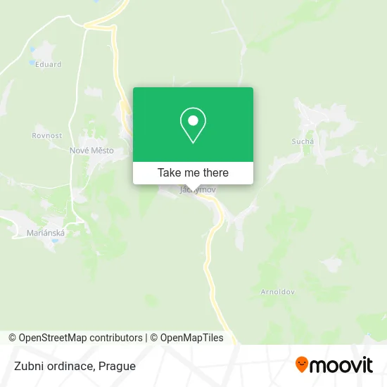 Карта Zubni ordinace