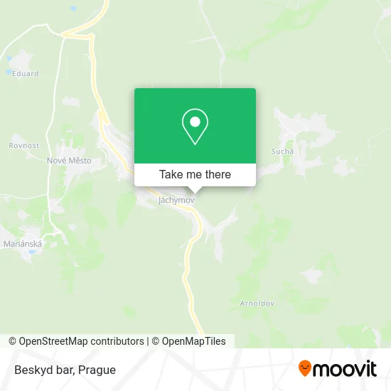 Карта Beskyd bar