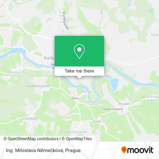 Карта Ing. Miloslava Němečková