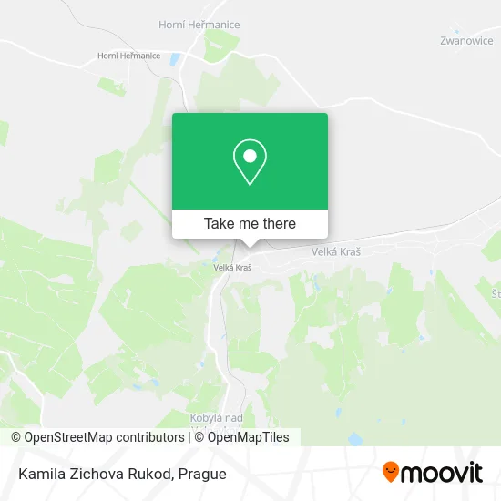Карта Kamila Zichova Rukod