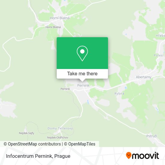 Карта Infocentrum Pernink