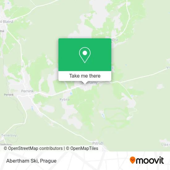 Карта Abertham Ski