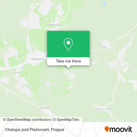 Карта Chalupa pod Plešivcem