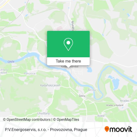Карта P.V.Energoservis, s.r.o. - Provozovna