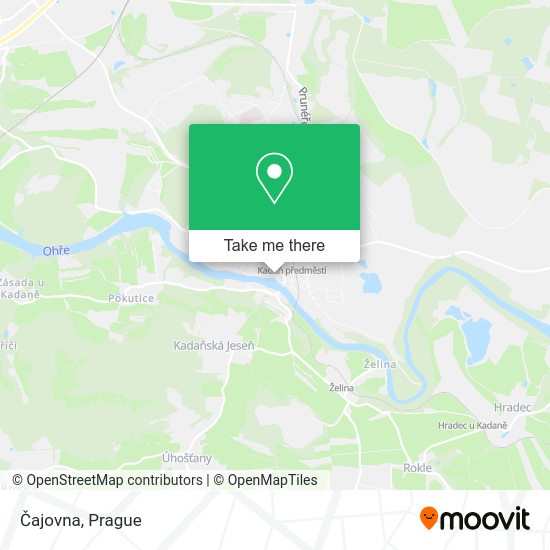 Карта Čajovna