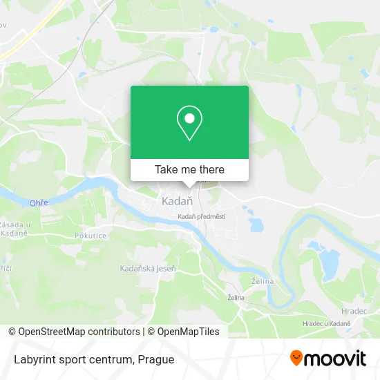 Карта Labyrint sport centrum