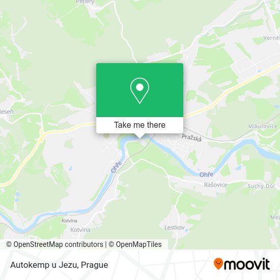 Карта Autokemp u Jezu
