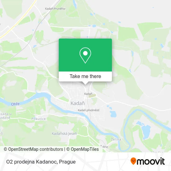 Карта O2 prodejna Kadanoc