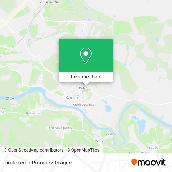 Карта Autokemp Prunerov