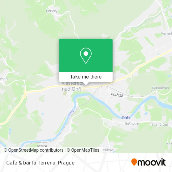 Cafe & bar la Terrena map