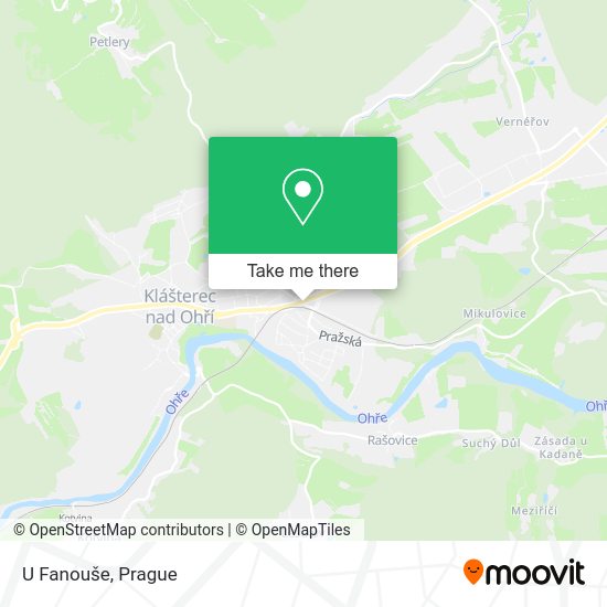 Карта U Fanouše