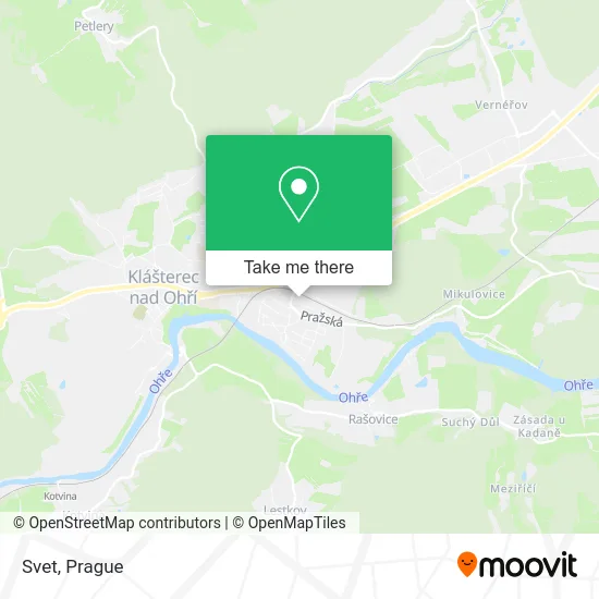Карта Svet