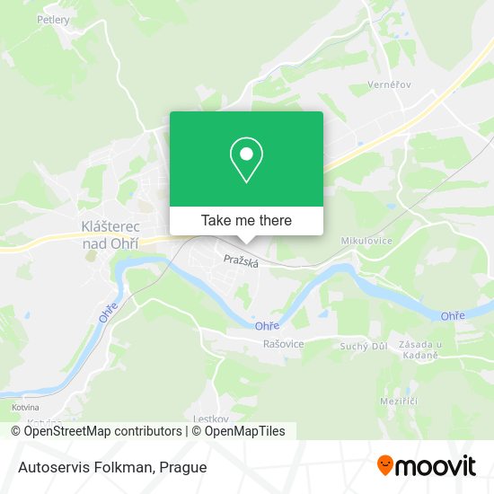 Карта Autoservis Folkman